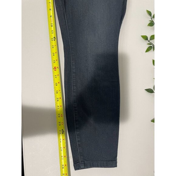 Torrid Denim Dark Wash Jeggings 14R Stretch Cotton Blend Skinny Fit Womens Pants - Picture 12 of 13